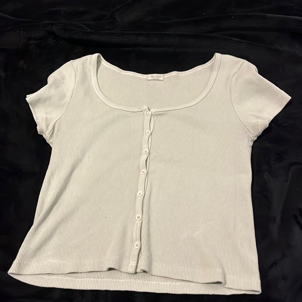 Light Sage Green Top